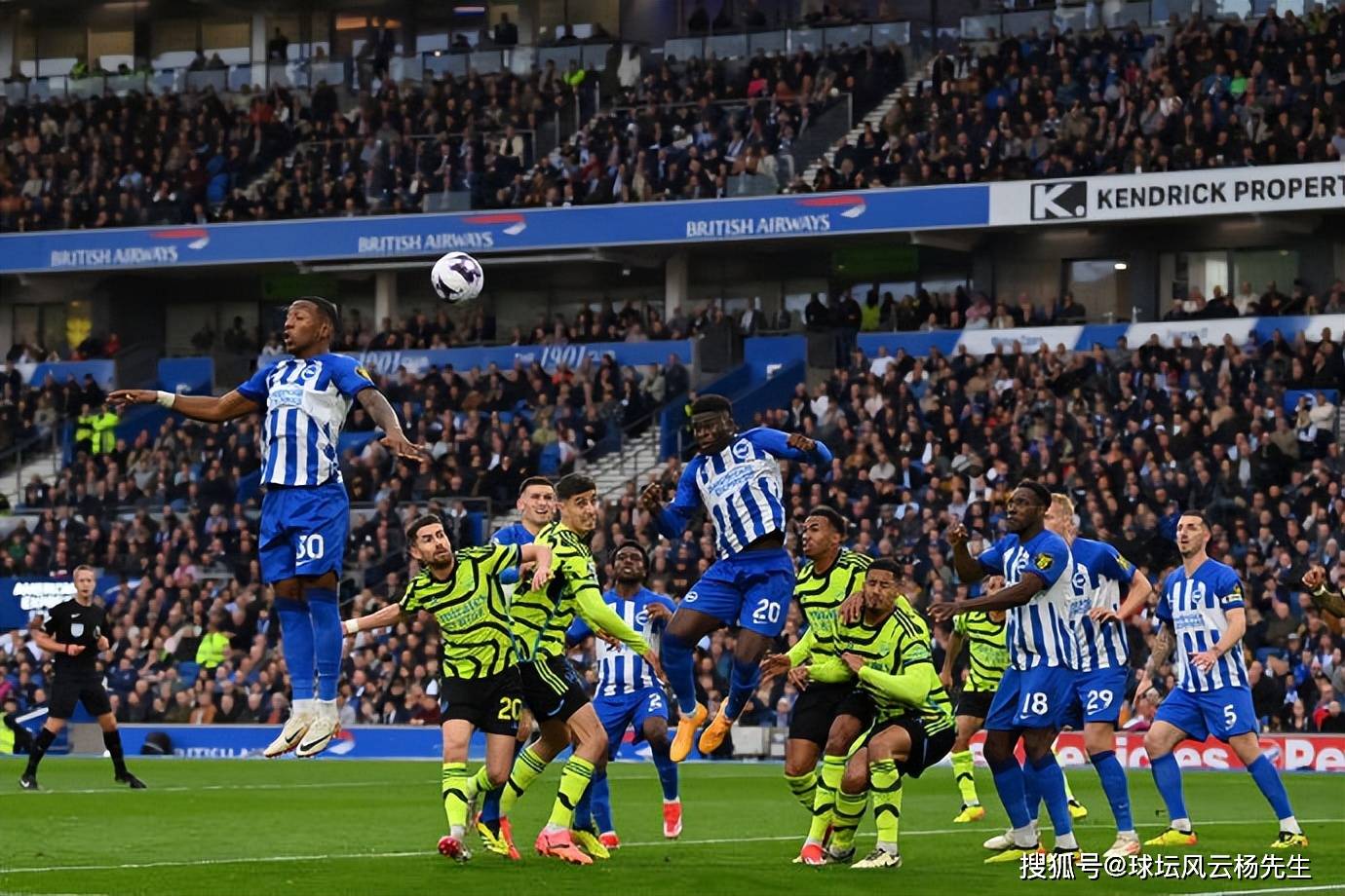 阿森纳客场大胜布莱顿，重新上升积分