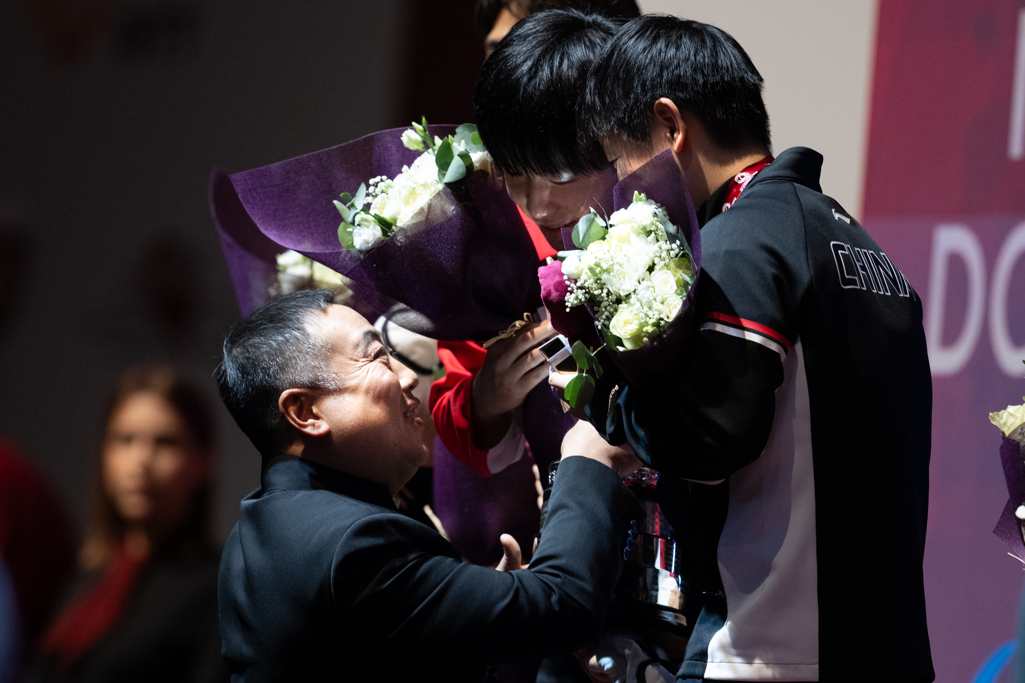 乒乓球混双比赛:中国选手夺冠 乒乓球混双比赛:中国选手夺冠